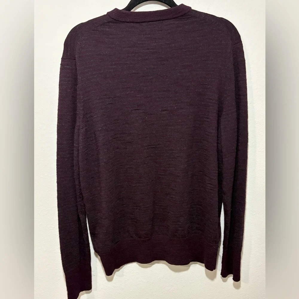 Banana Republic Extra Fine Merino Wool Henley Sweater